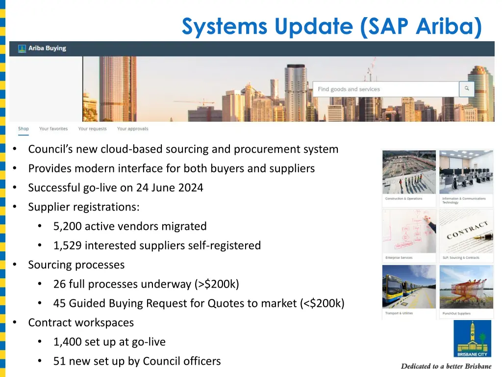 systems update sap ariba