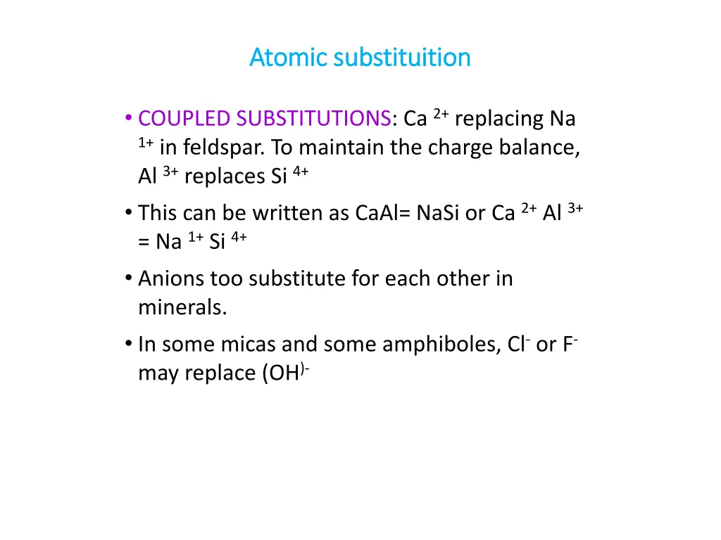 atomic atomic substituition substituition