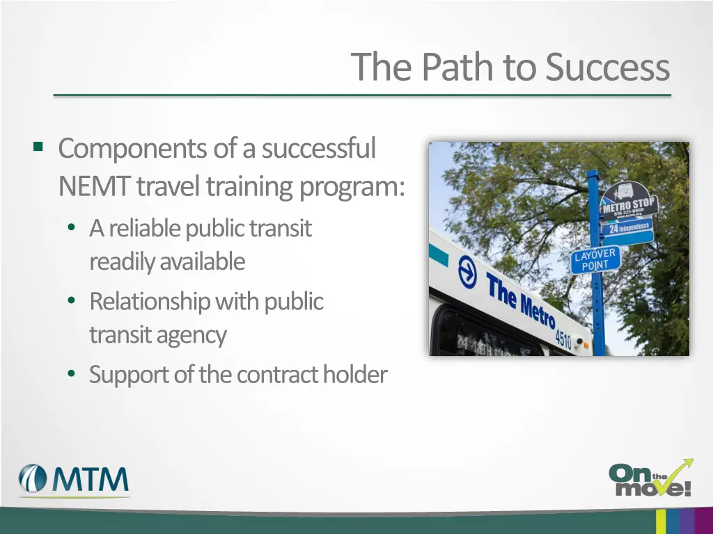 the path to success