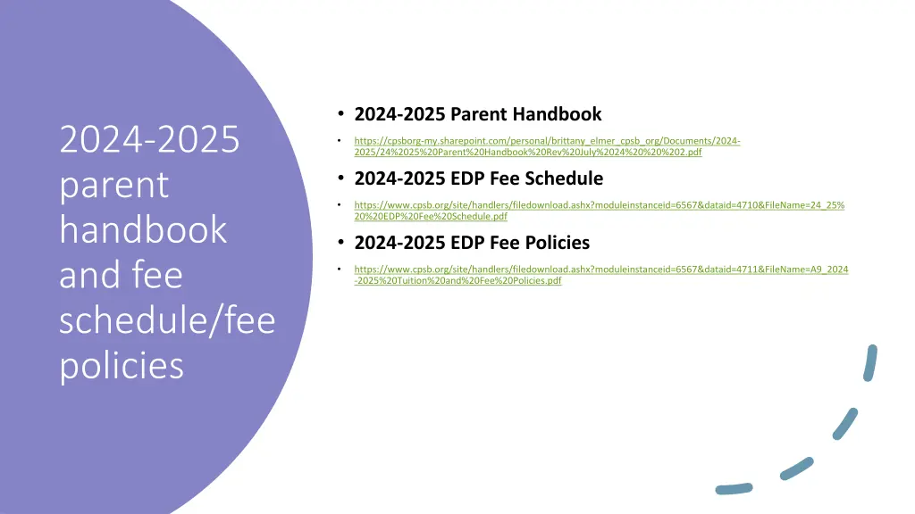2024 2025 parent handbook