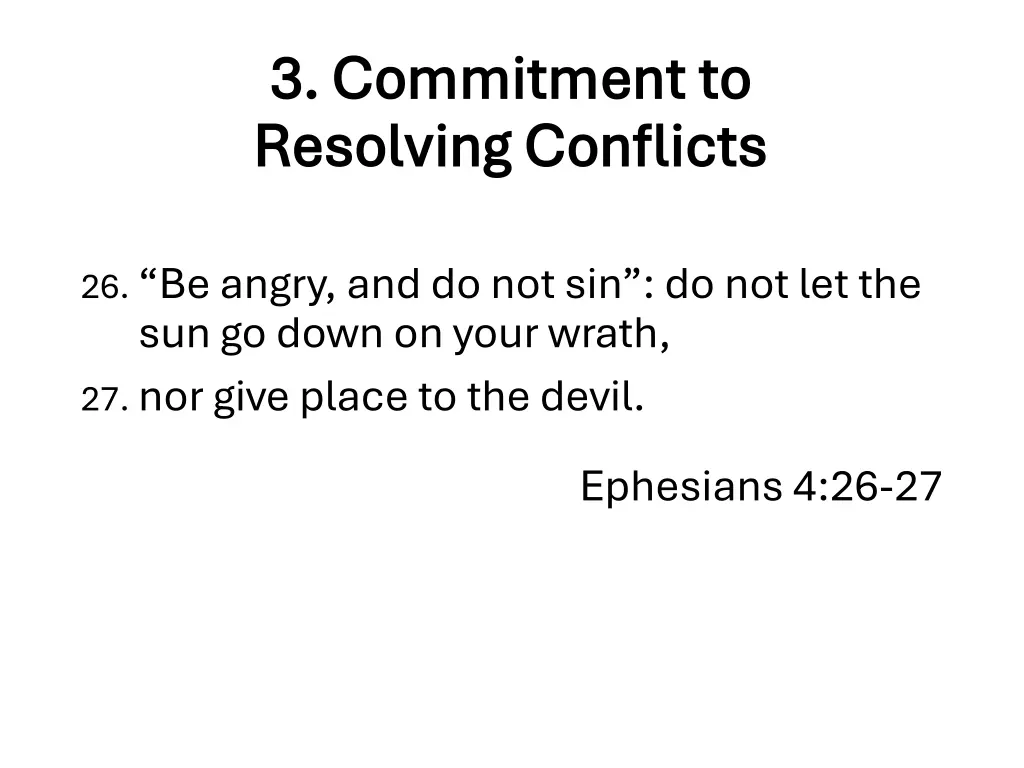 3 commitment to 3 commitment to resolving 1