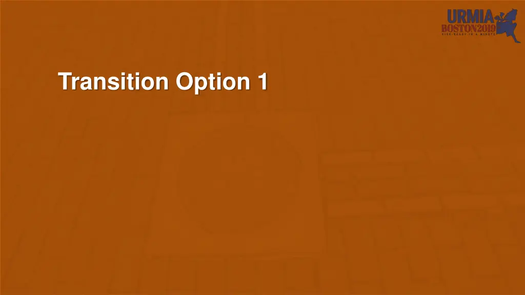 transition option 1