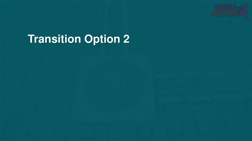 transition option 2