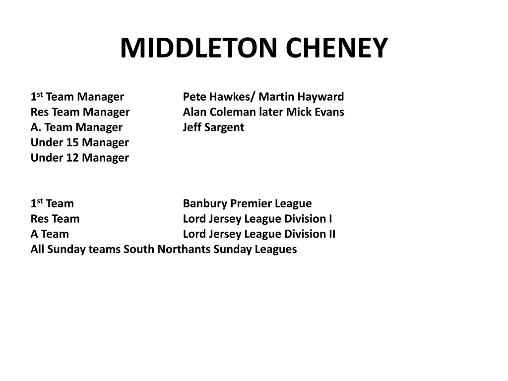 middleton cheney 1