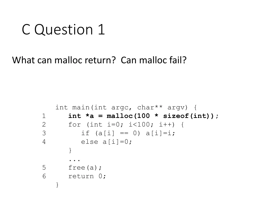 c question 1 1