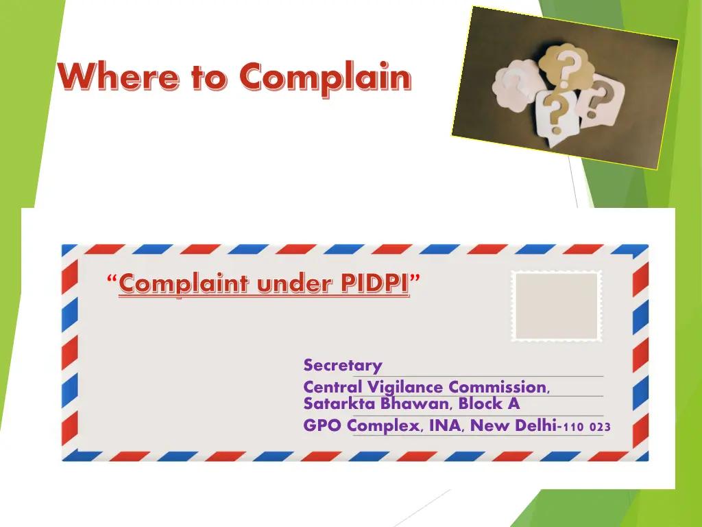 where to complain