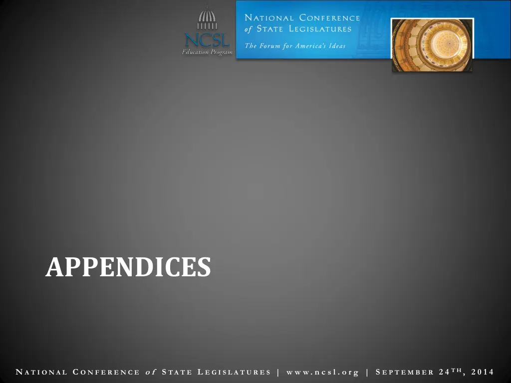appendices