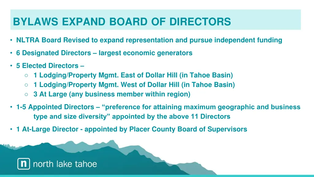 bylaws expand board of directors