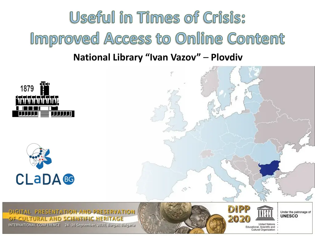 useful in times of crisis improved access