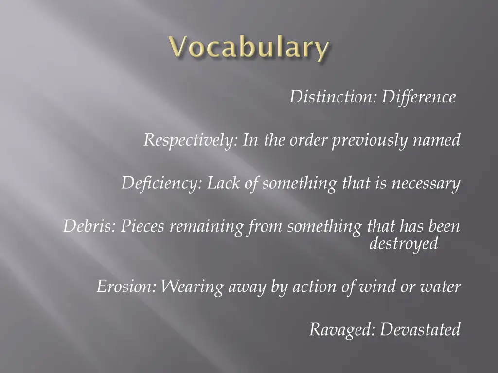 distinction difference