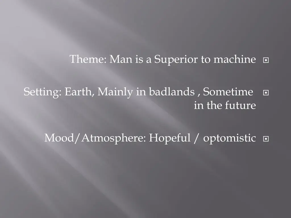 theme man is a superior to machine