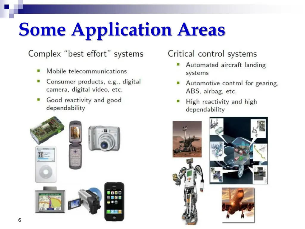 some application areas 1