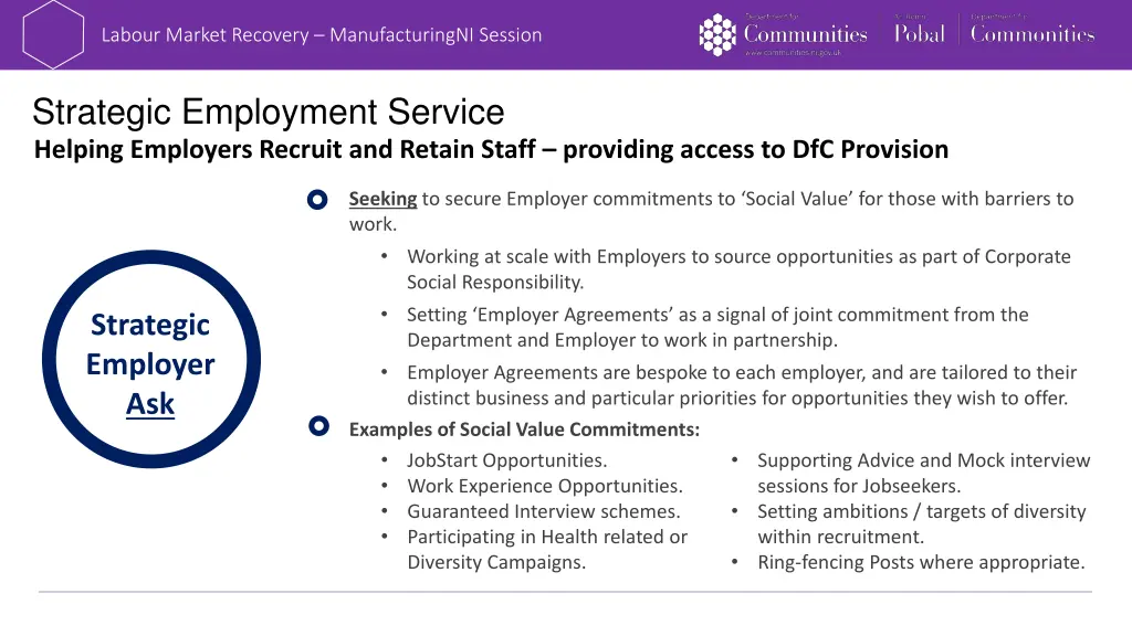 labour market recovery manufacturingni session 12