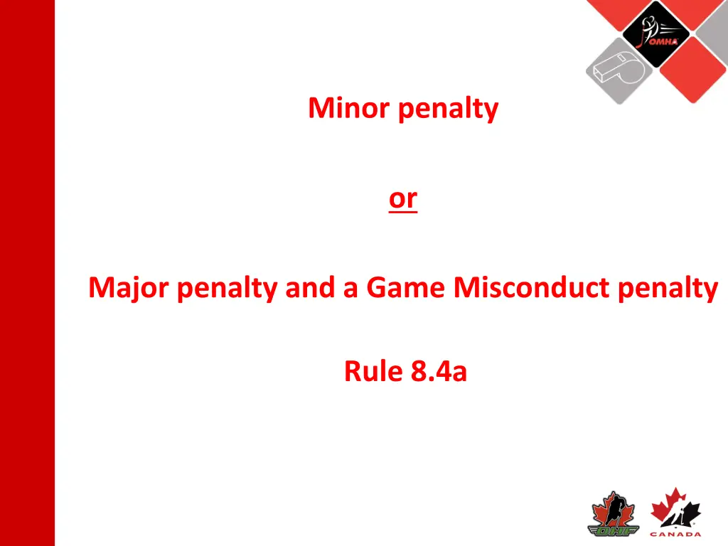 minor penalty