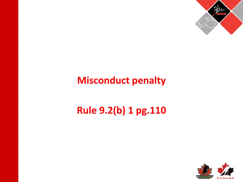 misconduct penalty