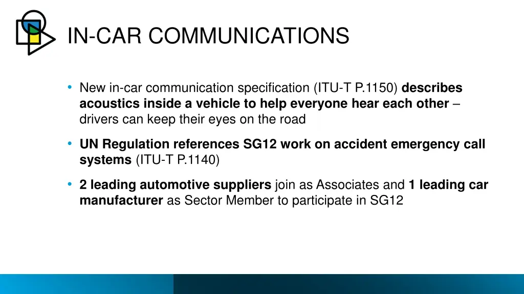 in car communications