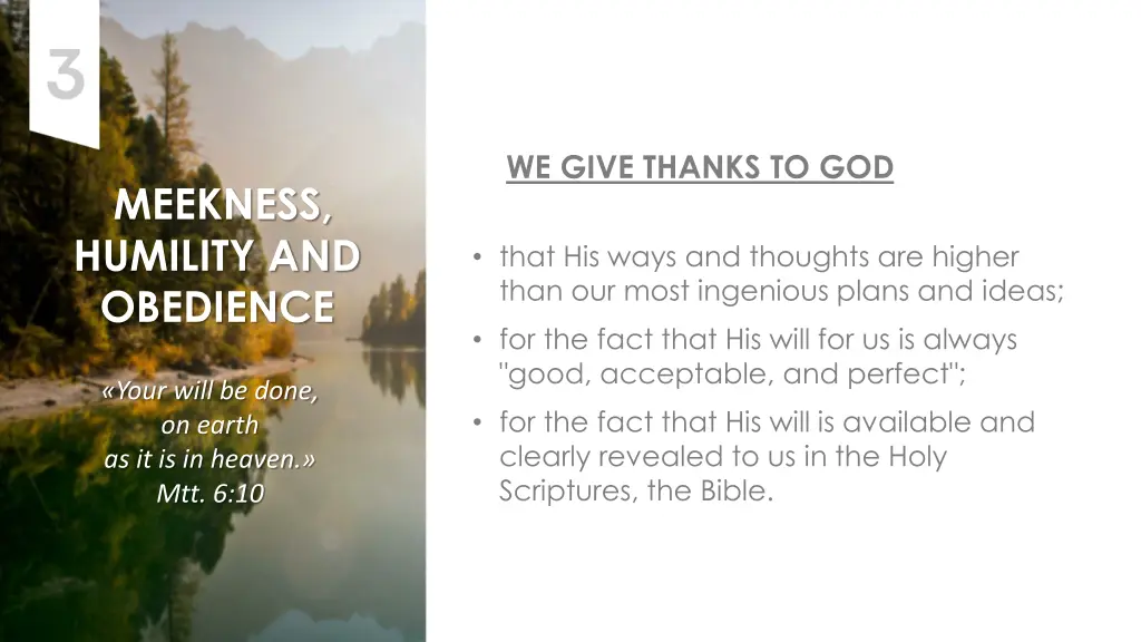 we give thanks to god 2