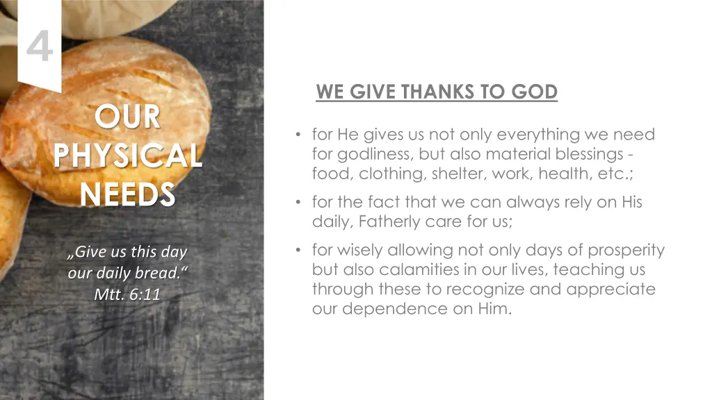 we give thanks to god 3