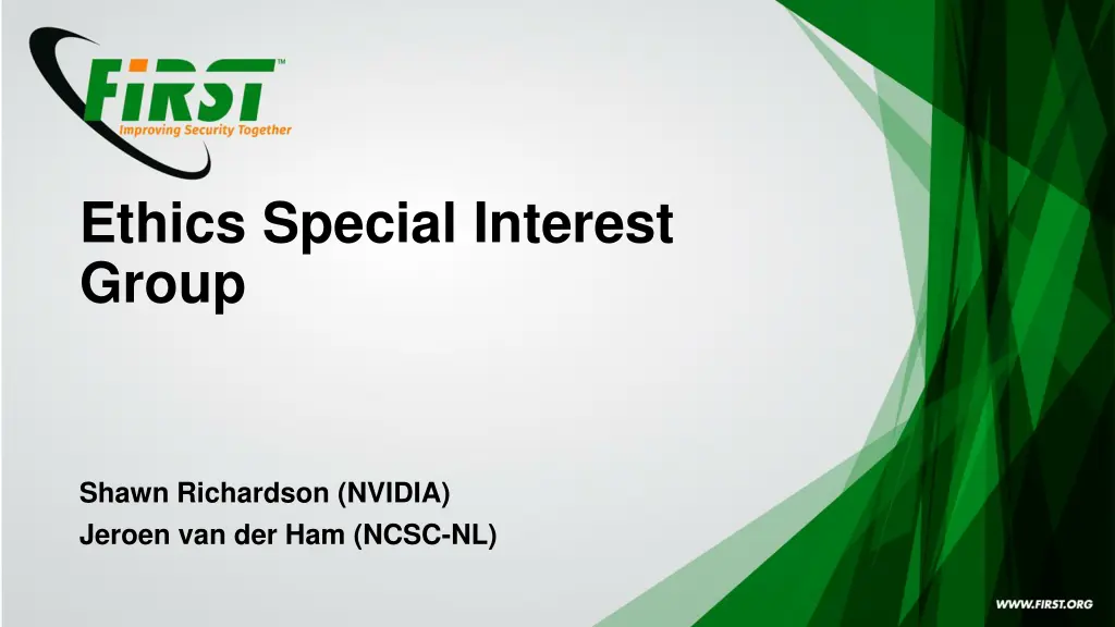 ethics special interest group