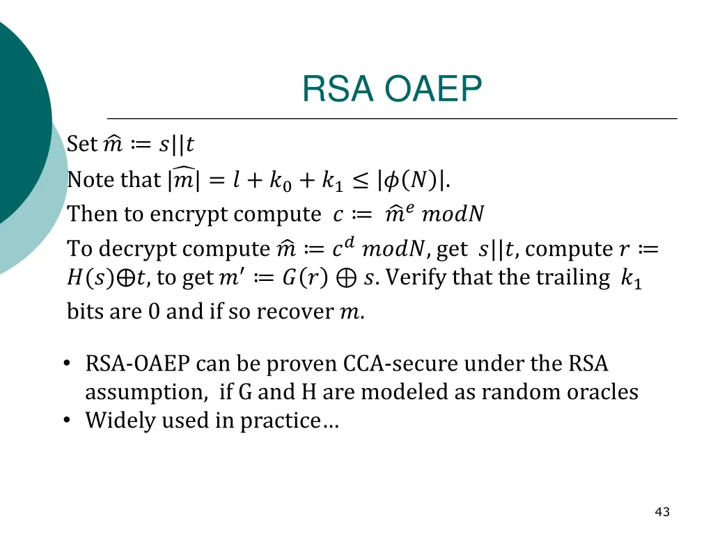 rsa oaep