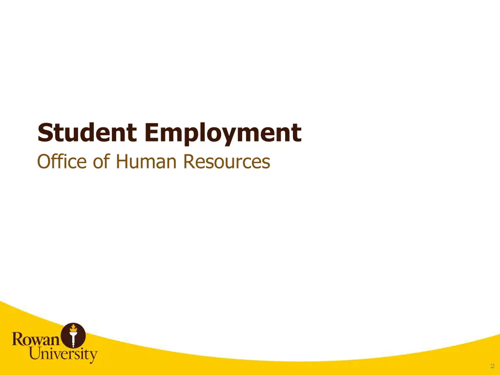 student employment office of human resources