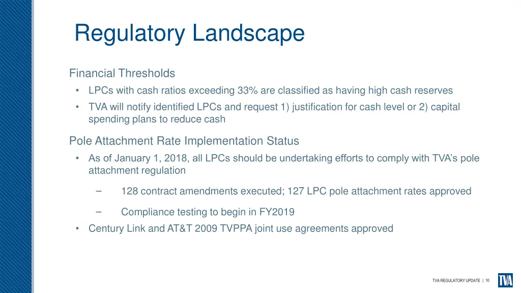 regulatory landscape 1