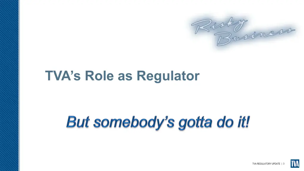 tva s role as regulator