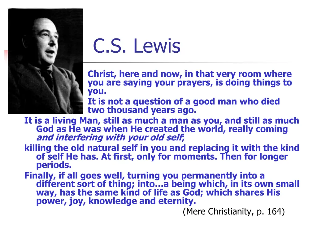 c s lewis