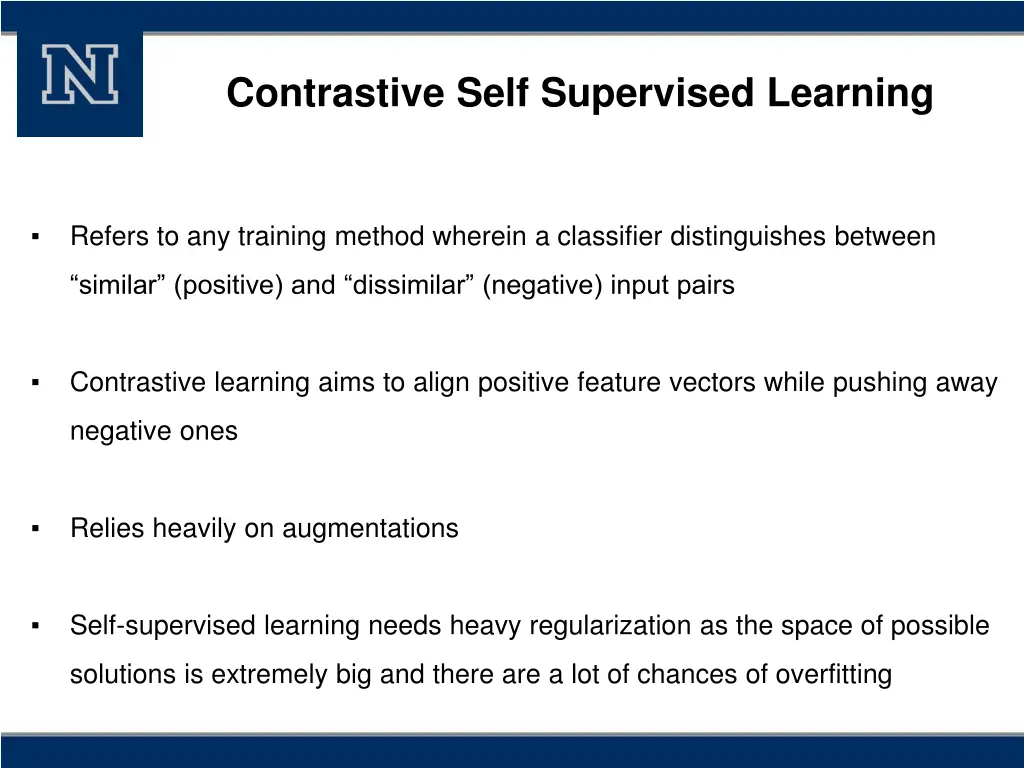 contrastive self supervised learning