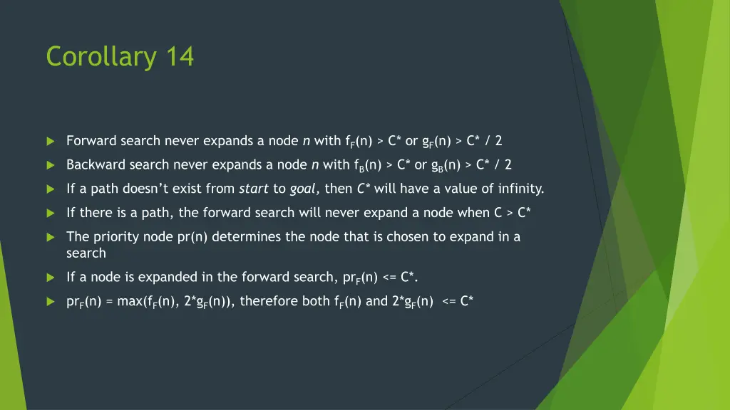 corollary 14
