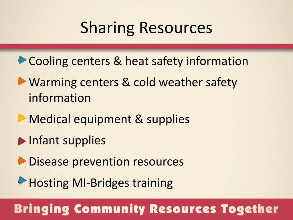 sharing resources