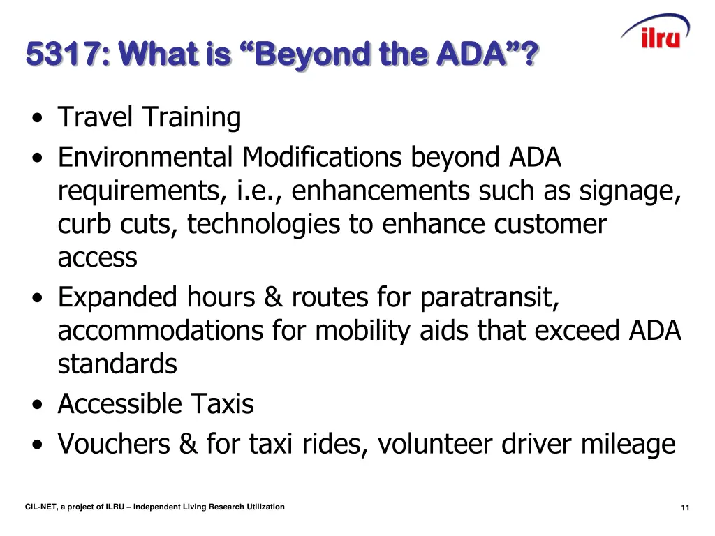 5317 what is beyond the ada 5317 what is beyond