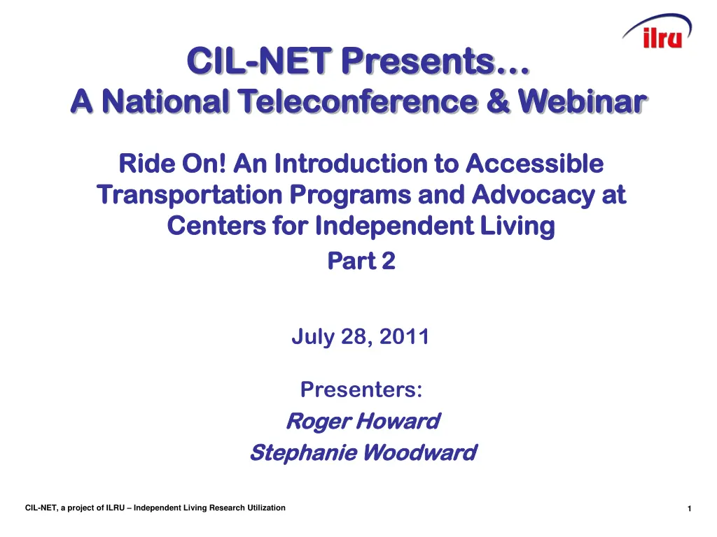 cil cil net presents net presents a national 1