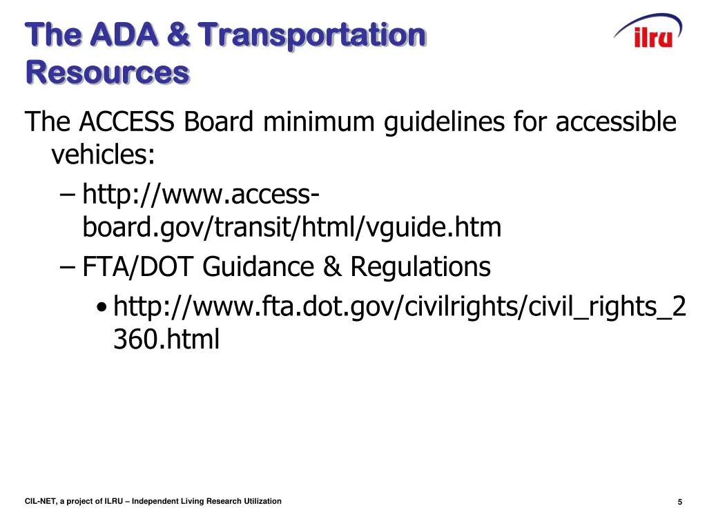 the ada transportation the ada transportation 1
