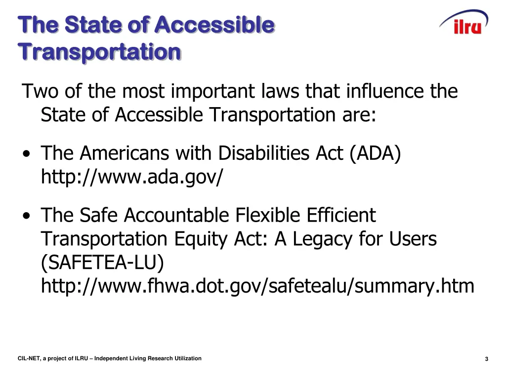 the state of accessible the state of accessible