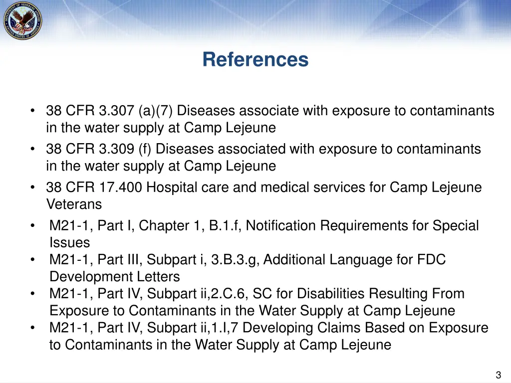 references