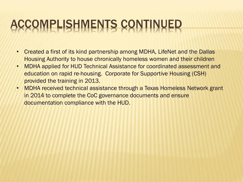 accomplishments continued 1