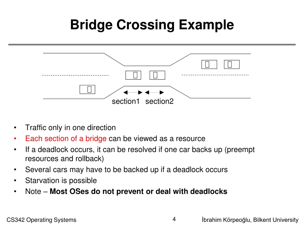 bridge crossing example