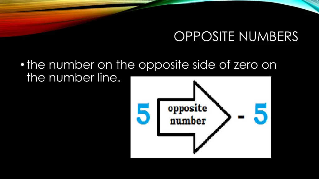 opposite numbers