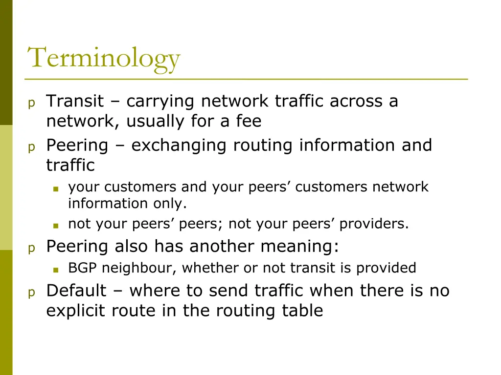 terminology 1