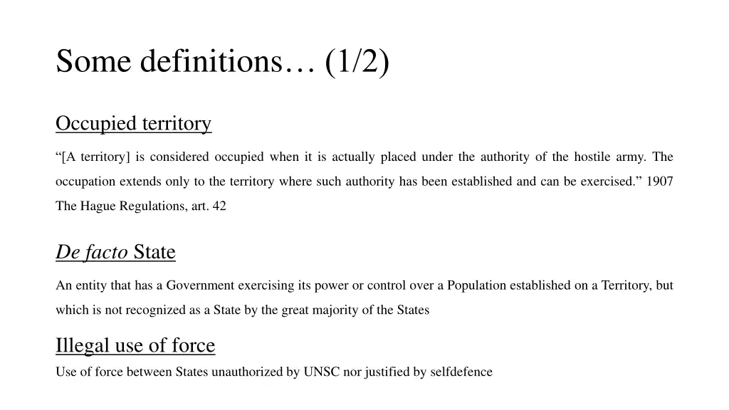some definitions 1 2