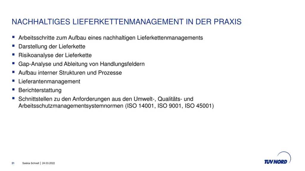 nachhaltiges lieferkettenmanagement in der praxis