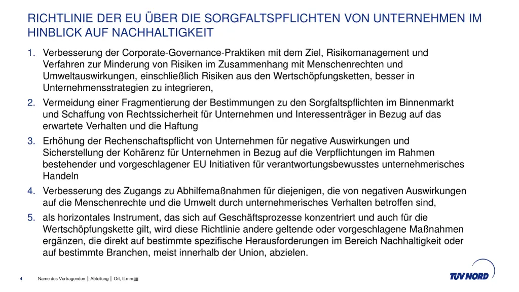 richtlinie der eu ber die sorgfaltspflichten