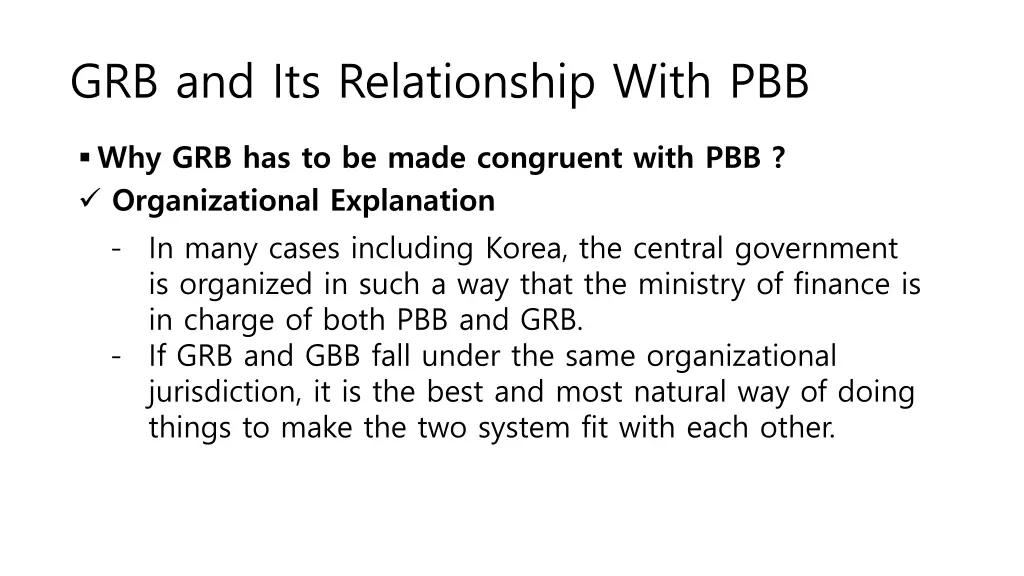 grb and its relationship with pbb 3