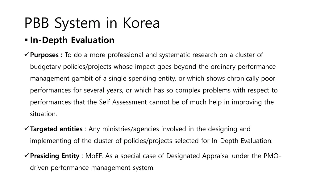 pbb system in korea in depth evaluation
