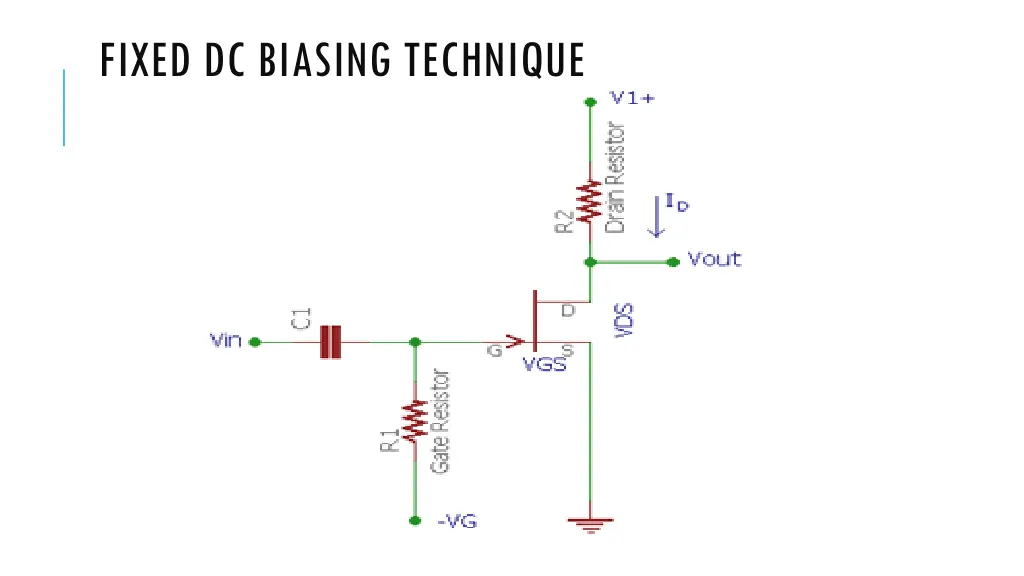fixed dc biasing technique