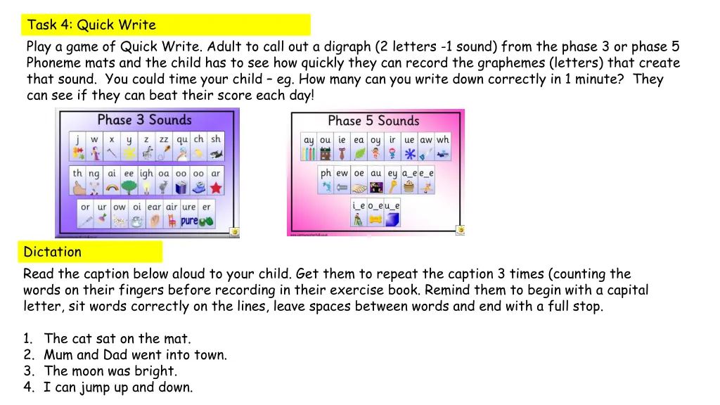 task 4 quick write