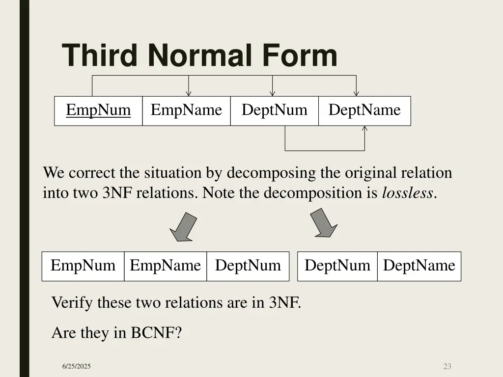 third normal form 2