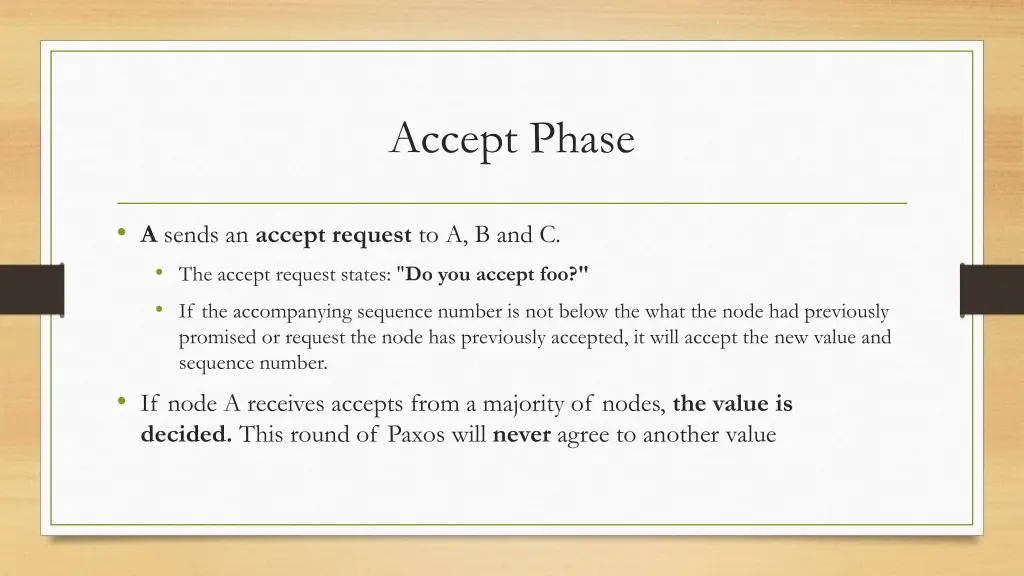 accept phase