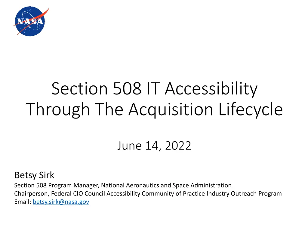 section 508 it accessibility through